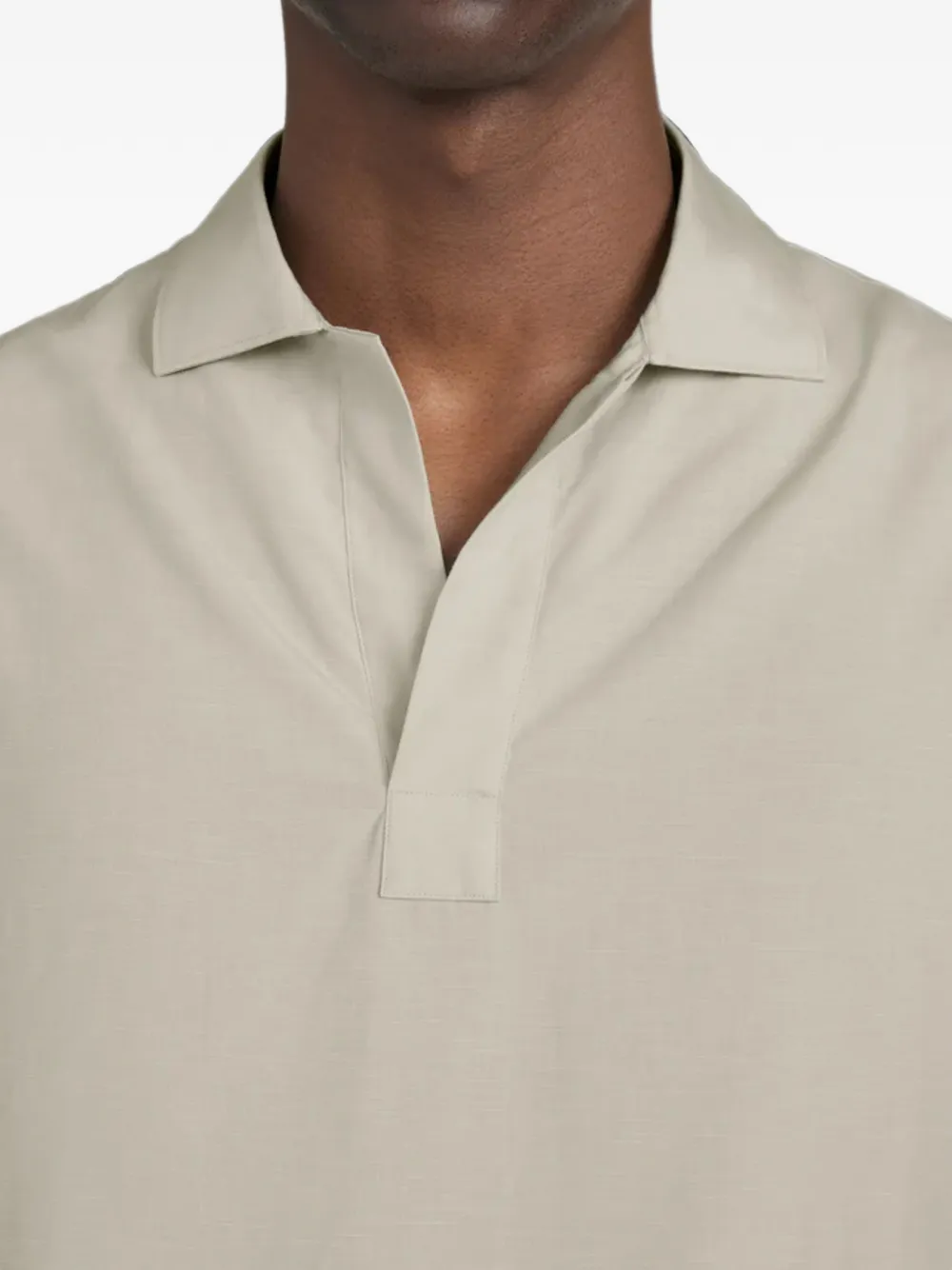 FRAME Poloshirt met lange mouwen Beige