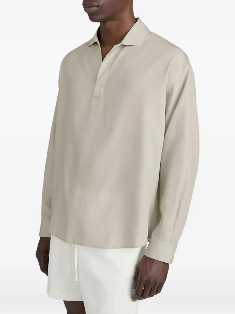 FRAME Poloshirt met lange mouwen Beige