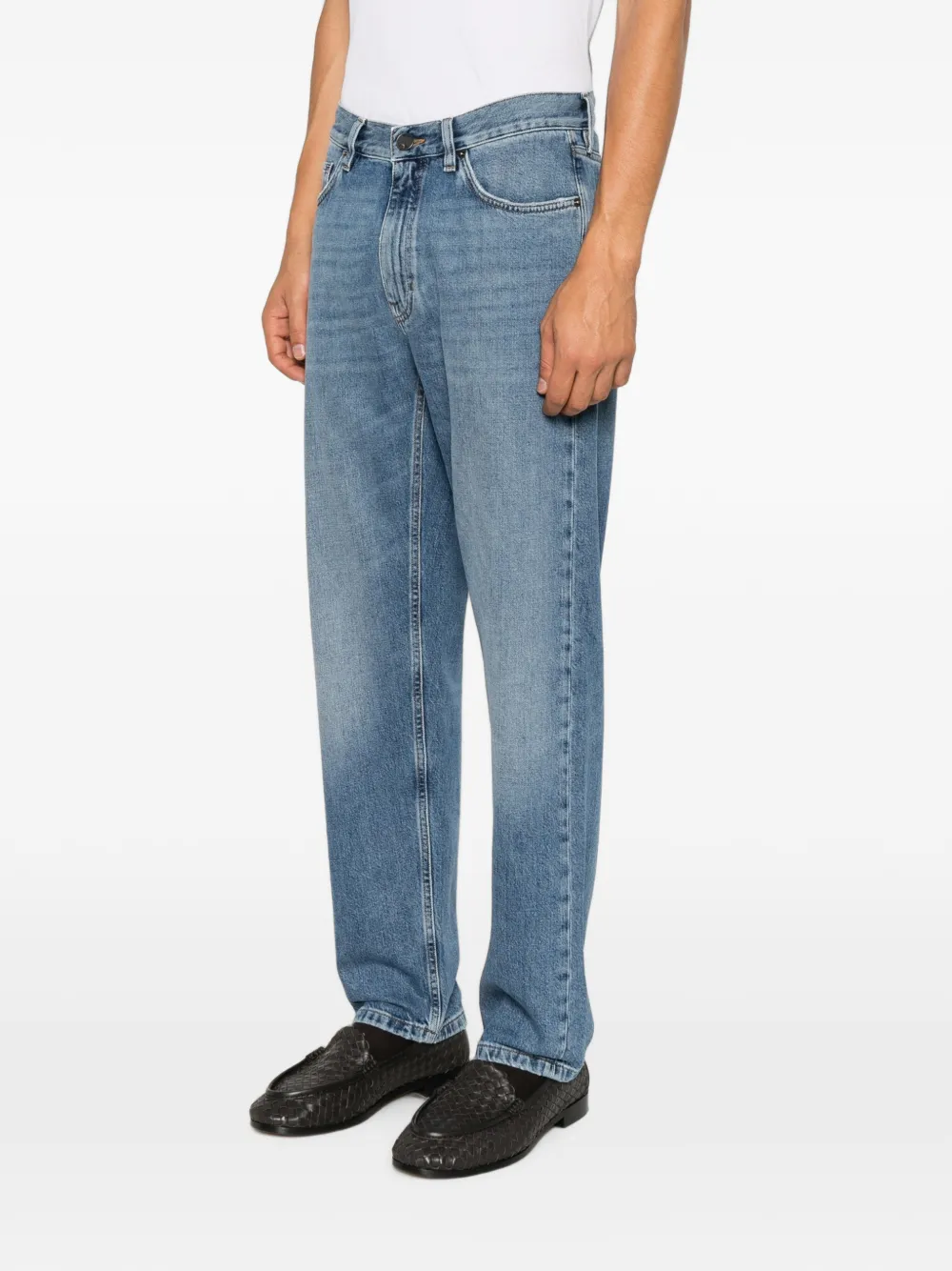 Zegna Straight jeans Blauw