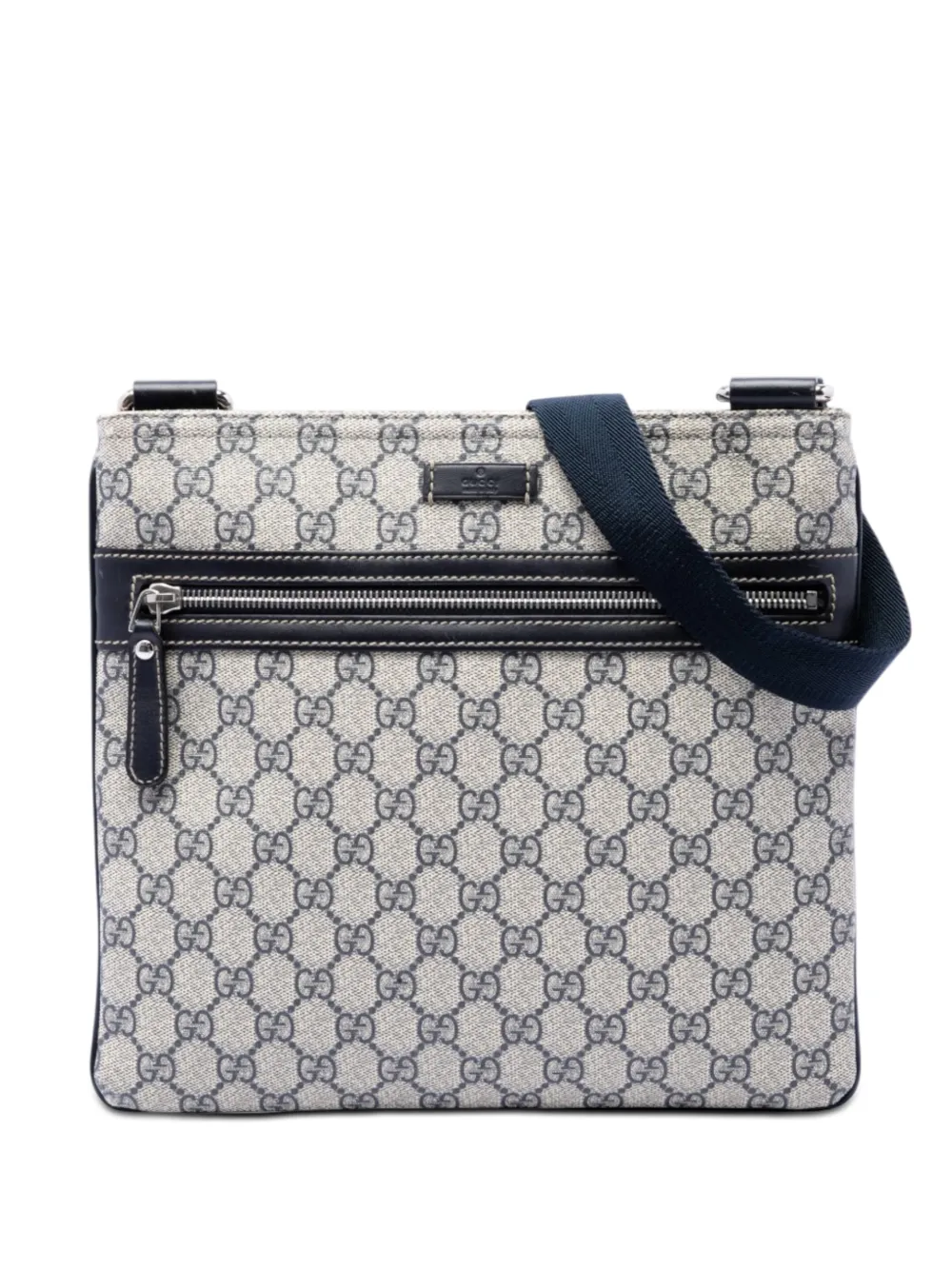 Gucci Pre-Owned Borsa a tracolla in tessuto GG Supreme 2016-2026 - Toni neutri