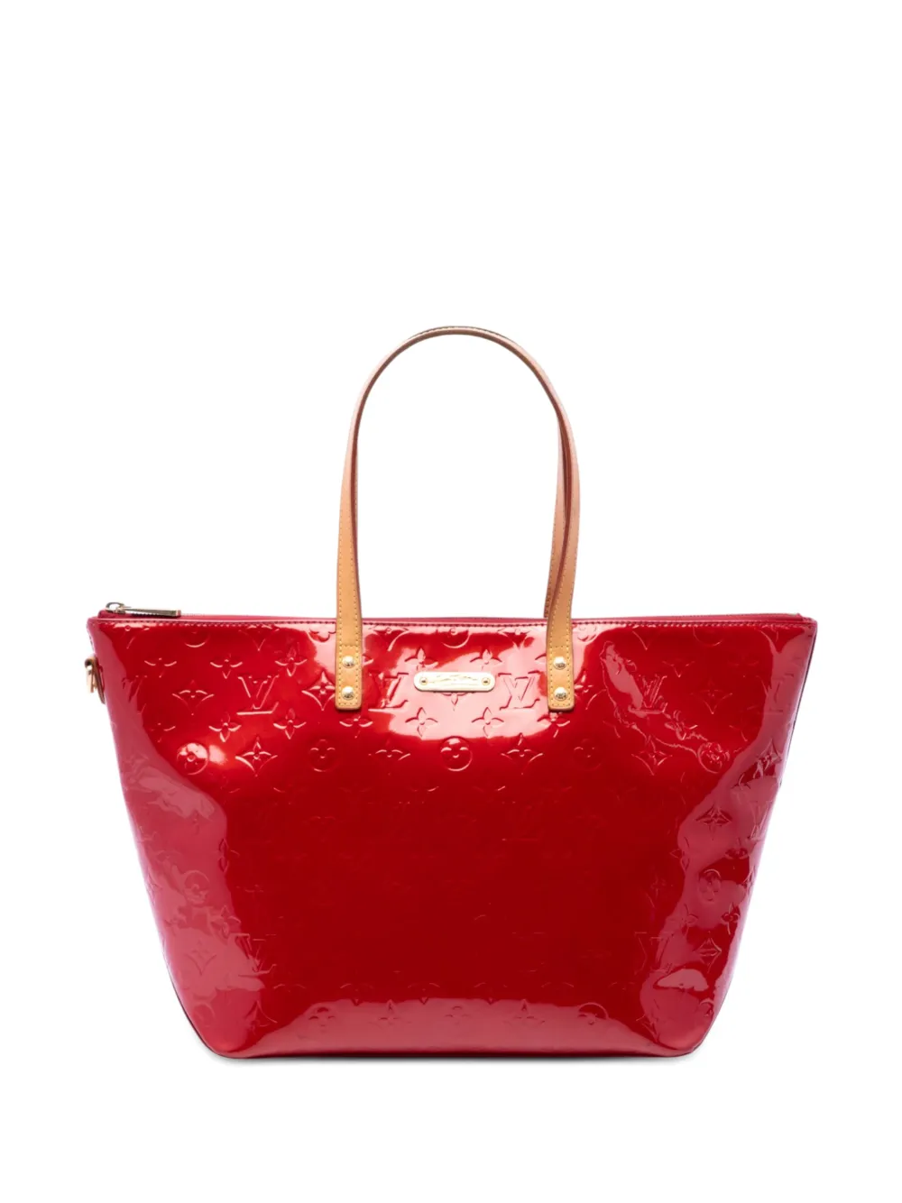 Louis Vuitton Pre-Owned Borsa tote Bellevue GM in pelle Vernis con monogramma 2000-2010 - Rosso