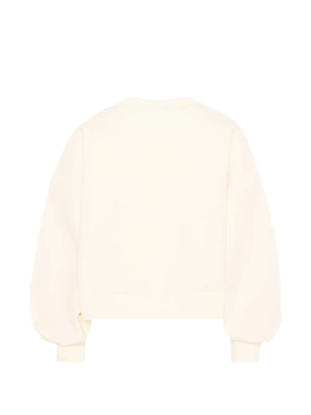Balmain Kids Sweater met logoprint Beige