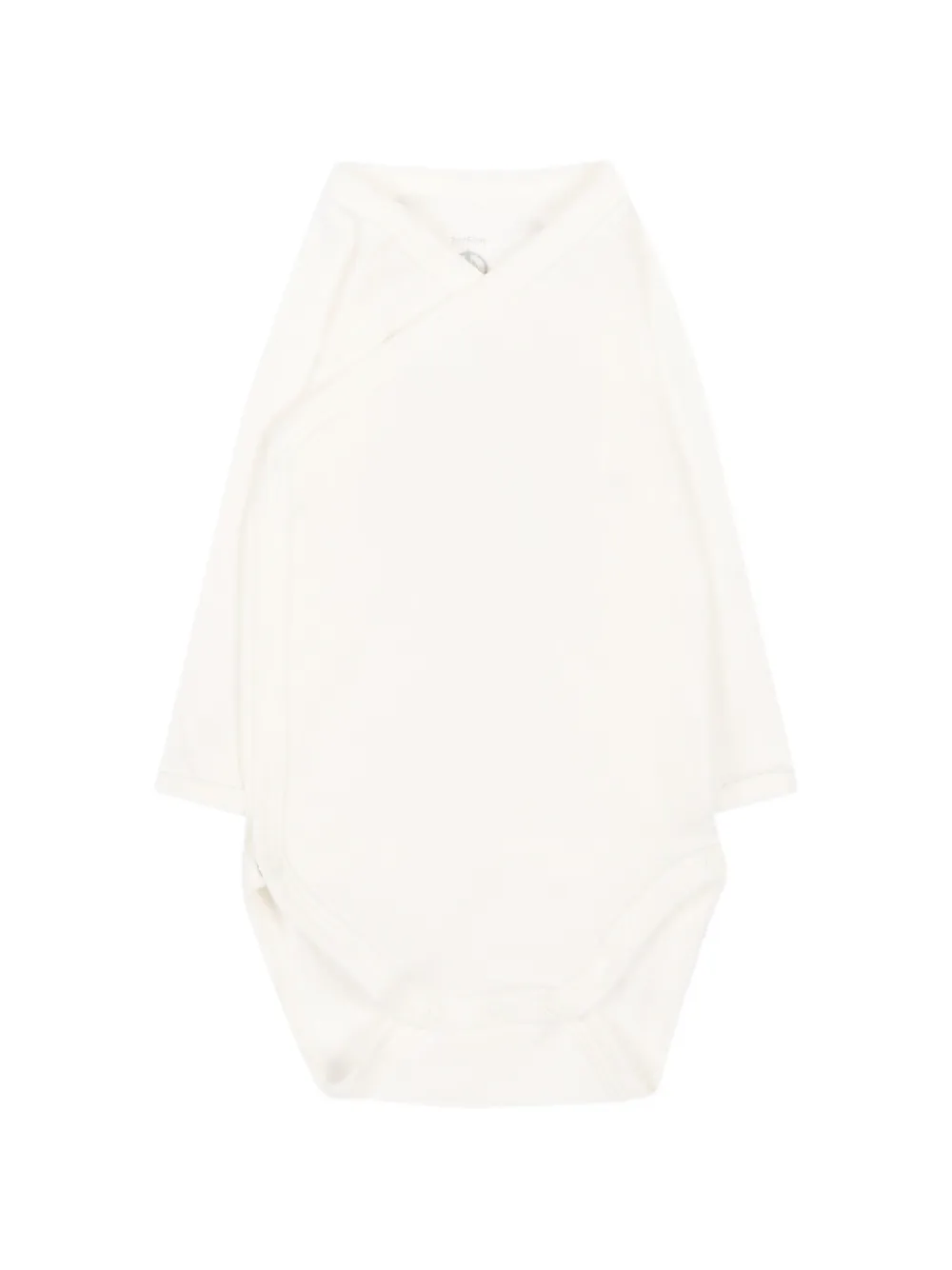 Petit Bateau Drie rompers met lange mouwen en wikkel-design Blauw