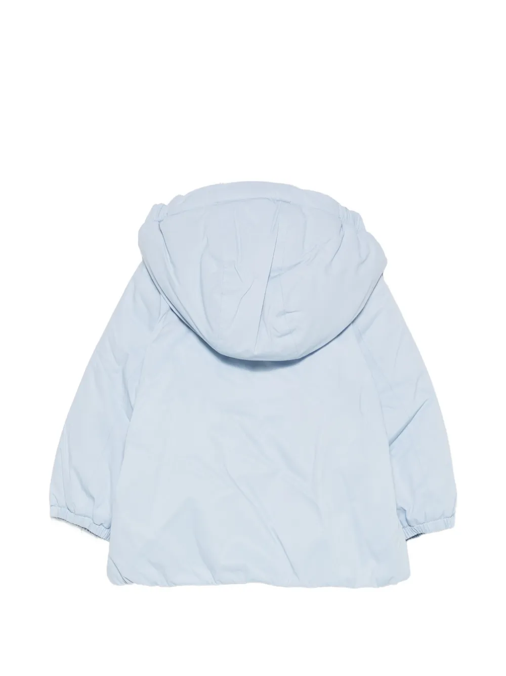 K Way Kids E. Jack met capuchon en logo-patch Blauw