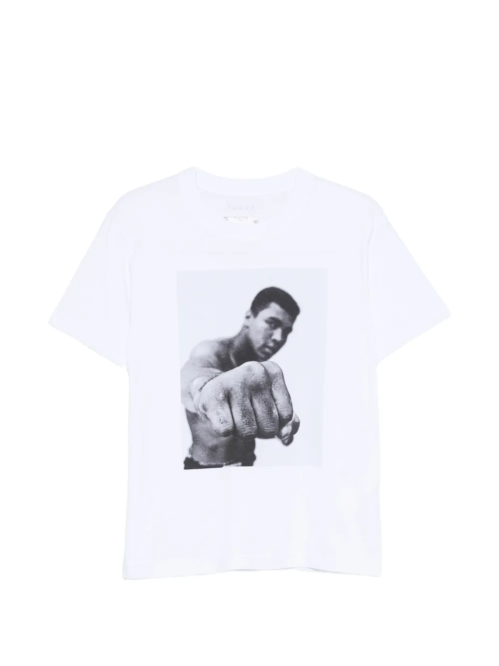 Sacai graphic-print short-sleeves T-shirt Wit