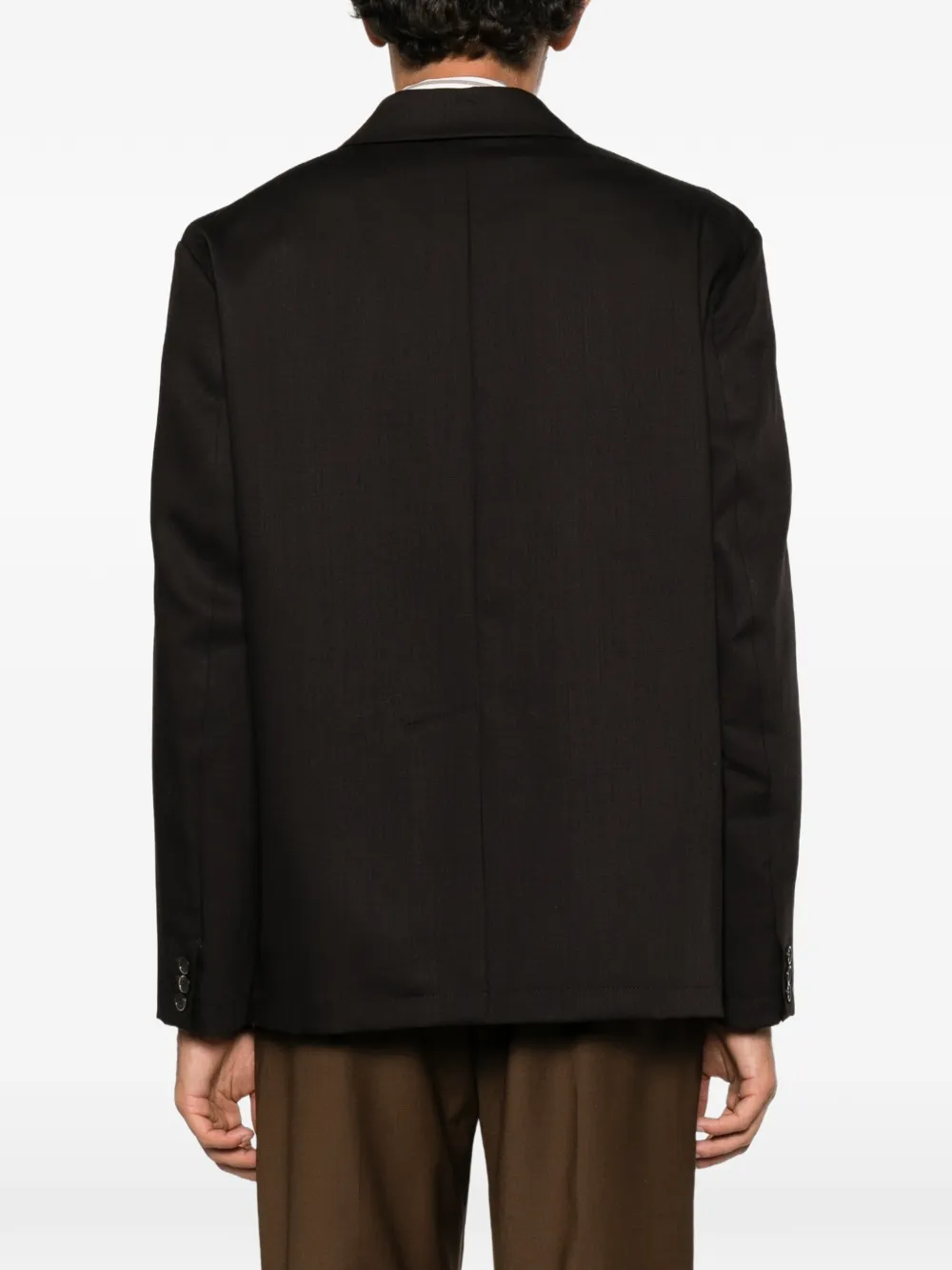 Barena Blazer met dubbele rij knopen Bruin