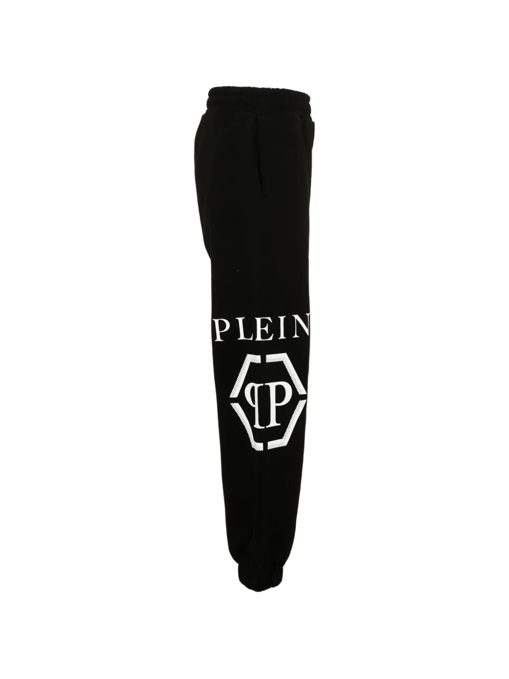 Philipp Plein Junior Trainingsbroek met logoprint Zwart