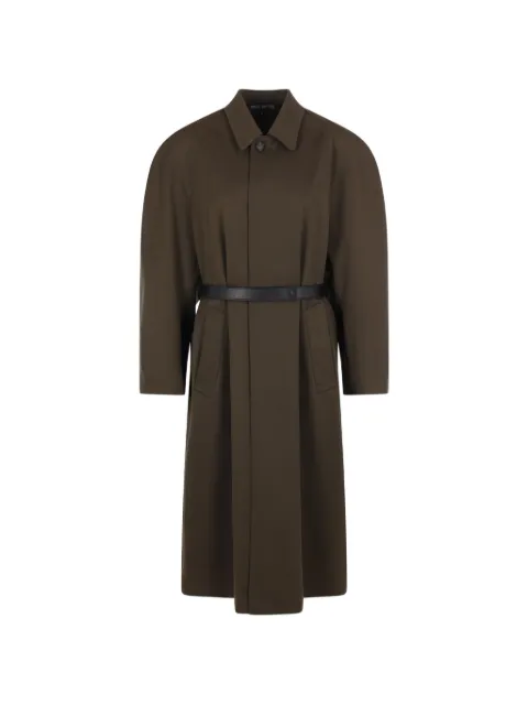 Ter Et Bantine belted gabardine coat
