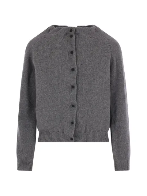 Ter Et Bantine gathered raglan-sleeve cardigan
