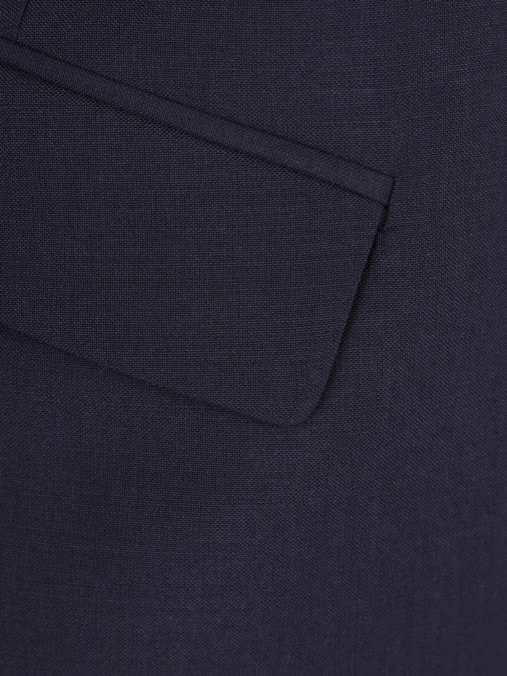 Jil Sander Jack met enkele rij knopen Blauw
