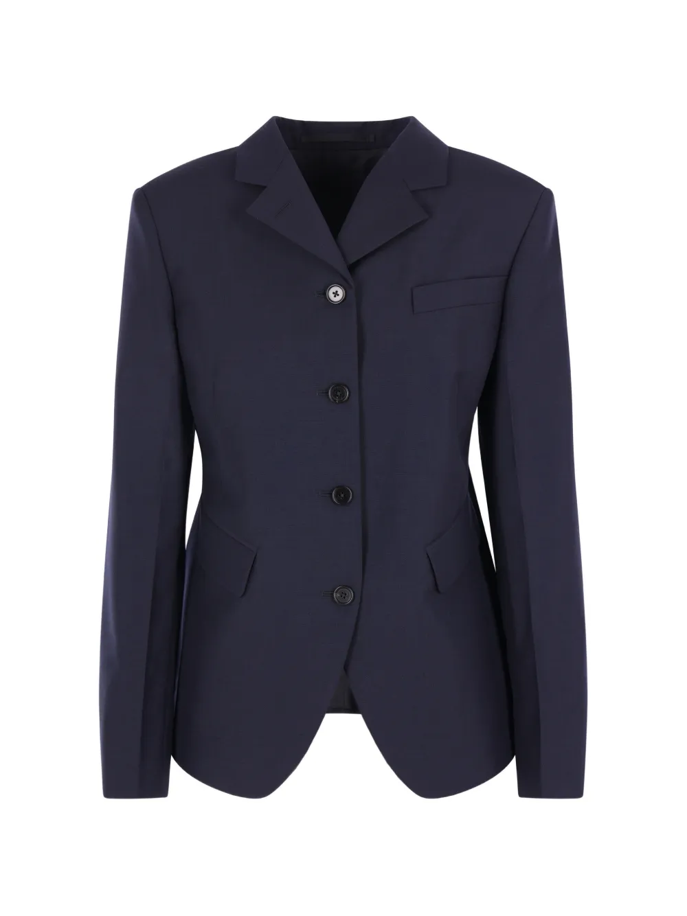 Jil Sander single-breasted jacket - Blau