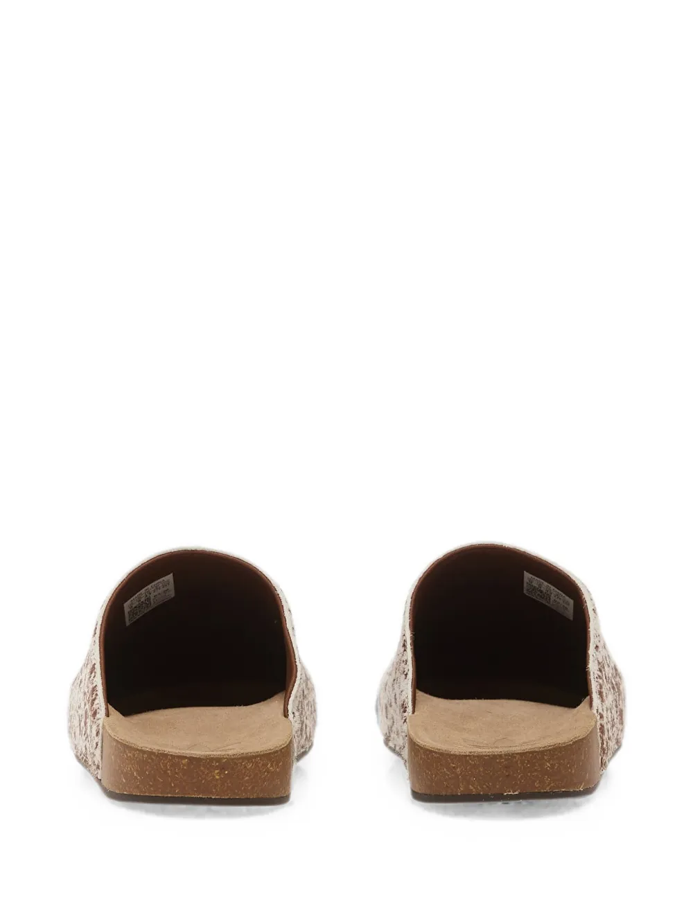 adidas Adimule splatter-print mules Beige