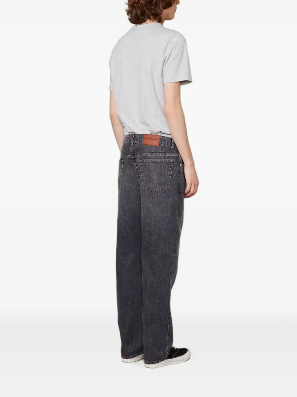Officine Generale Straight jeans Grijs
