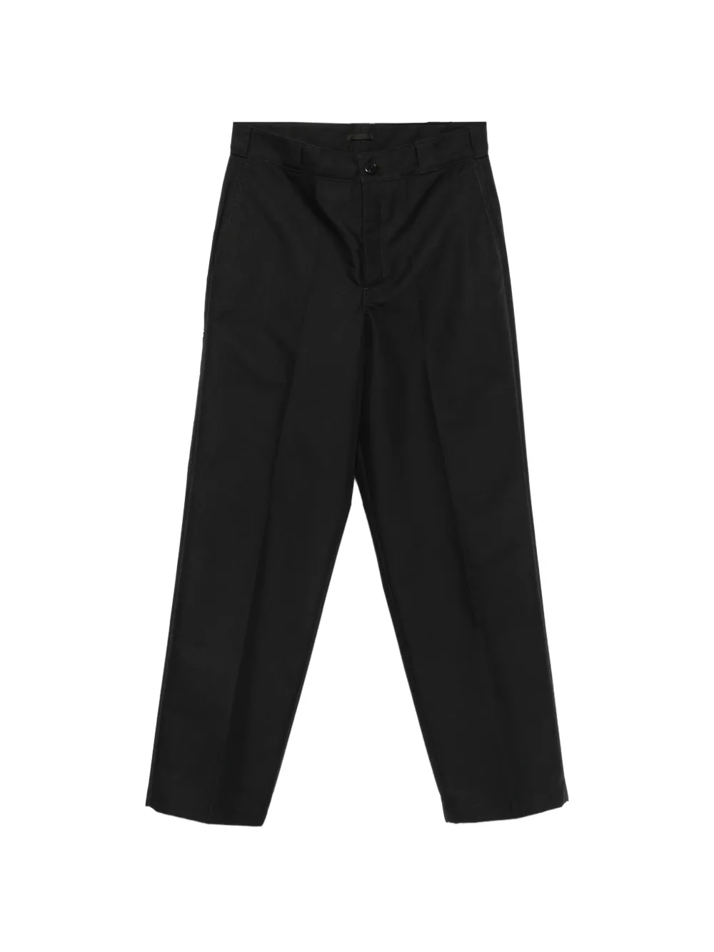 Prada logo-plaque trousers - Nero
