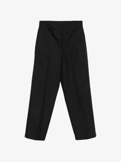 Prada Hose mit Logo-Schild