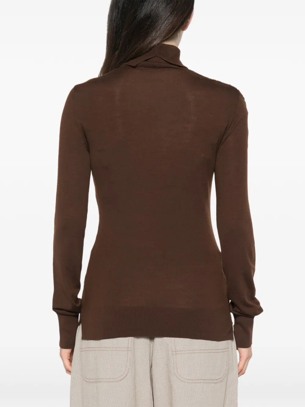 Ermanno Scervino Coltrui met kanten vlakken Bruin
