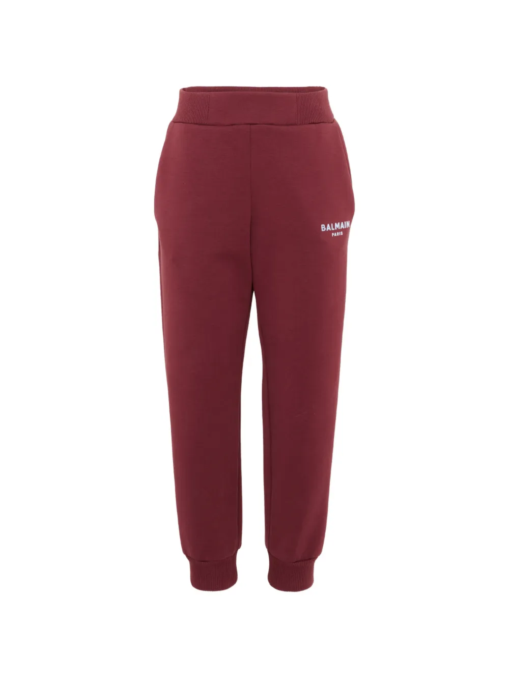 Balmain Kids logo-print track pants - Rosso