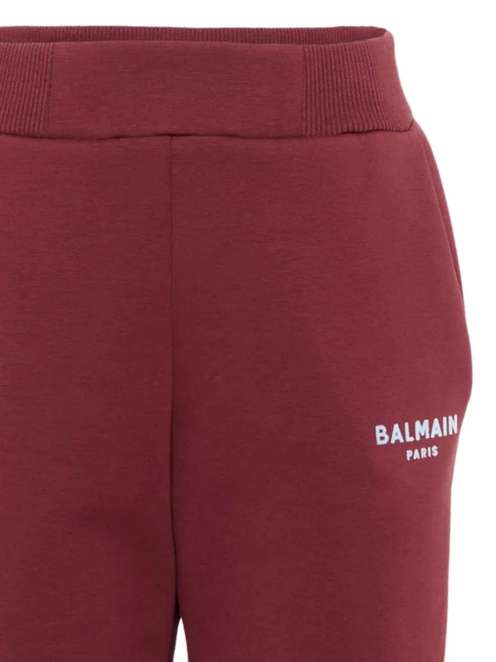 Balmain Kids Trainingsbroek met logoprint Rood