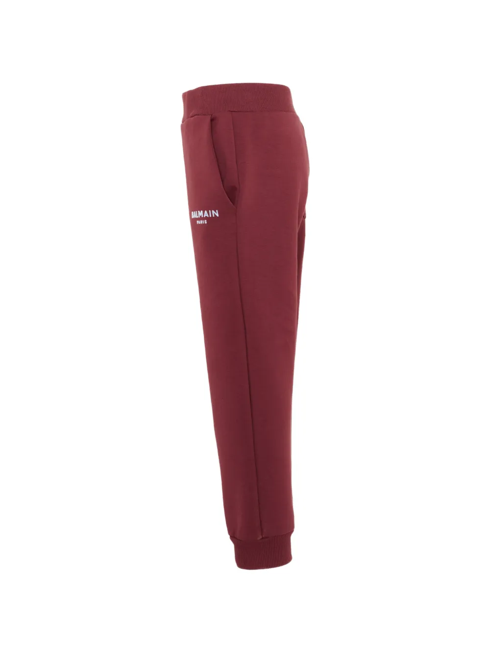 Balmain Kids Trainingsbroek met logoprint Rood
