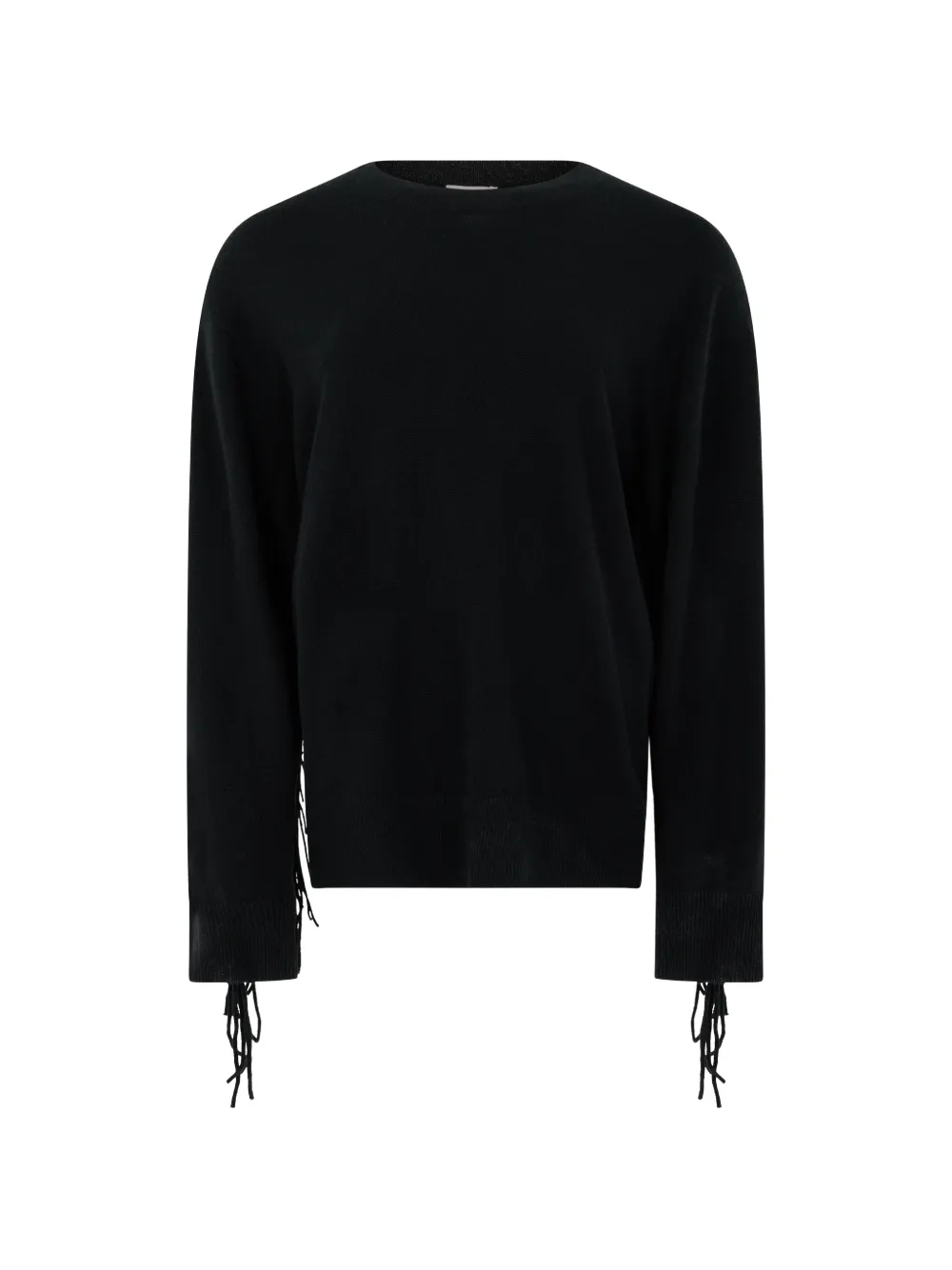 P.A.R.O.S.H. fringe-detail sweater - Schwarz