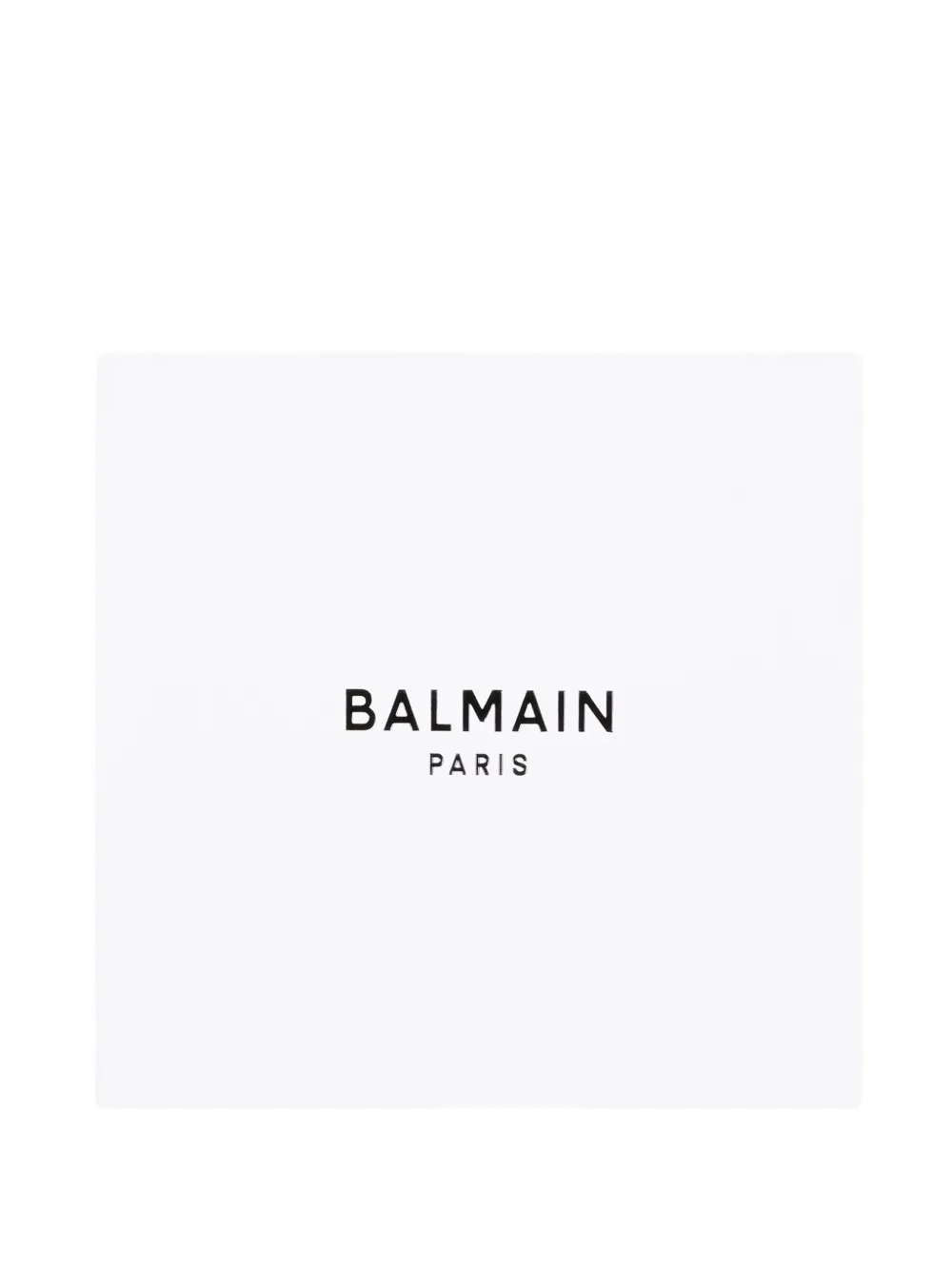 Balmain Kids Katoenen romper en muts met print Beige