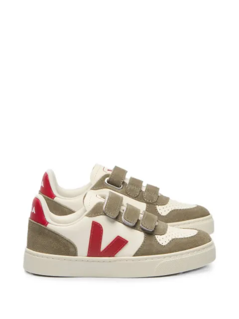 VEJA Kids V-10 touch-strap sneakers