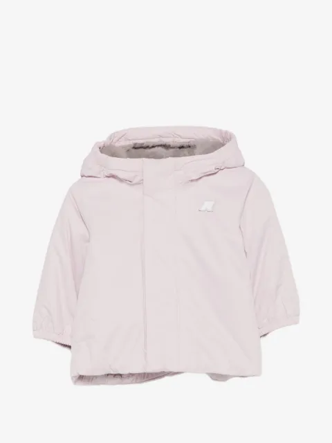 K Way Kids logo-patch padded jacket