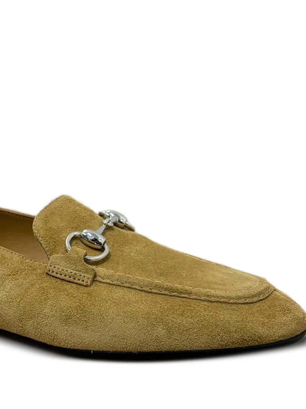 Gucci Loafers met Horsebit Beige