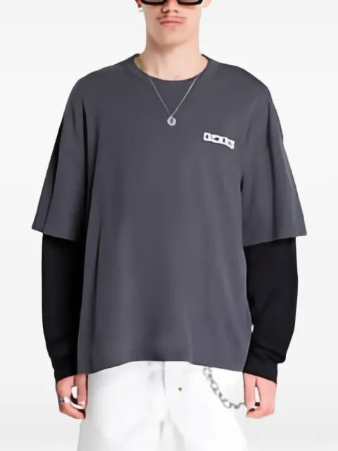 DICKIES Payson 2IN1 logo-print T-shirt
