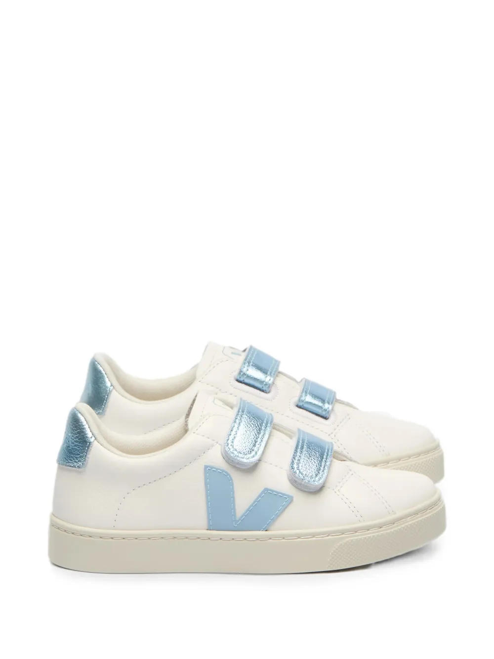 VEJA Kids Esplar touch-strap sneakers Wit
