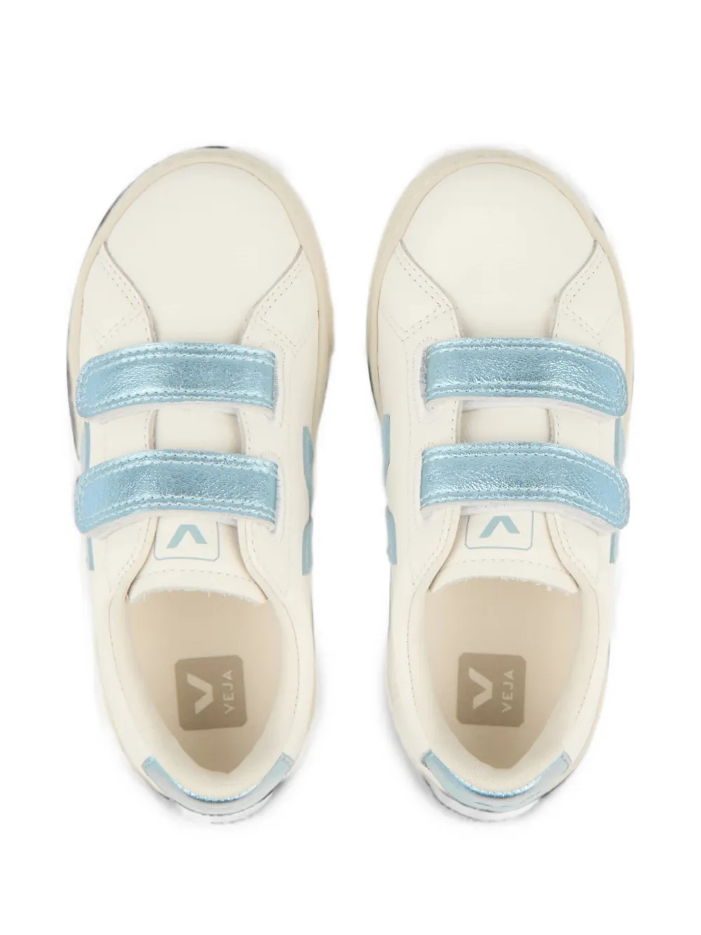 VEJA Kids Esplar touch-strap sneakers Wit