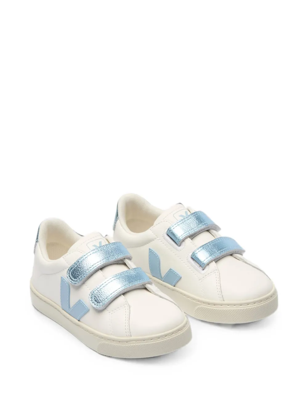 VEJA Kids Esplar touch-strap sneakers Wit