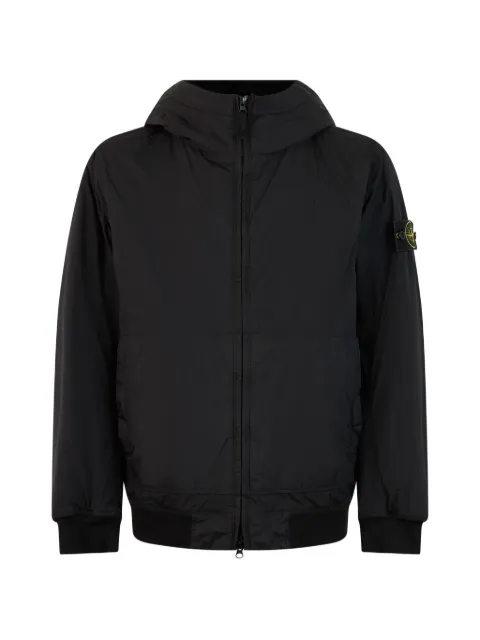 Stone Island 4100110 Crinkle Reps NY hooded jacket