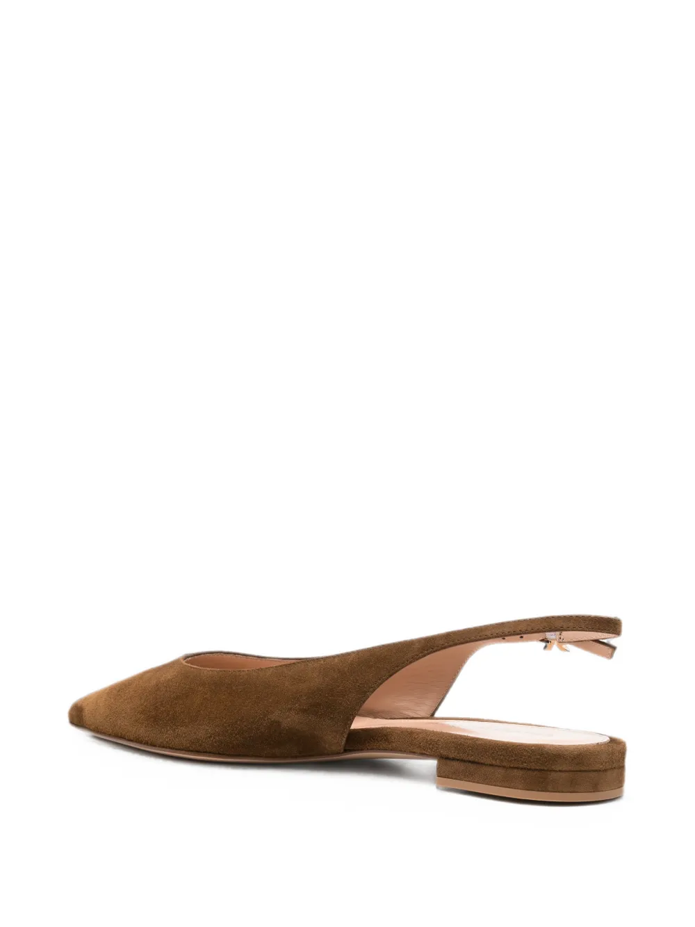 Gianvito Rossi slingback pointed-toe ballet flats Bruin