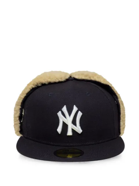 NEW ERA CAP logo-embroidered ear-flap cap