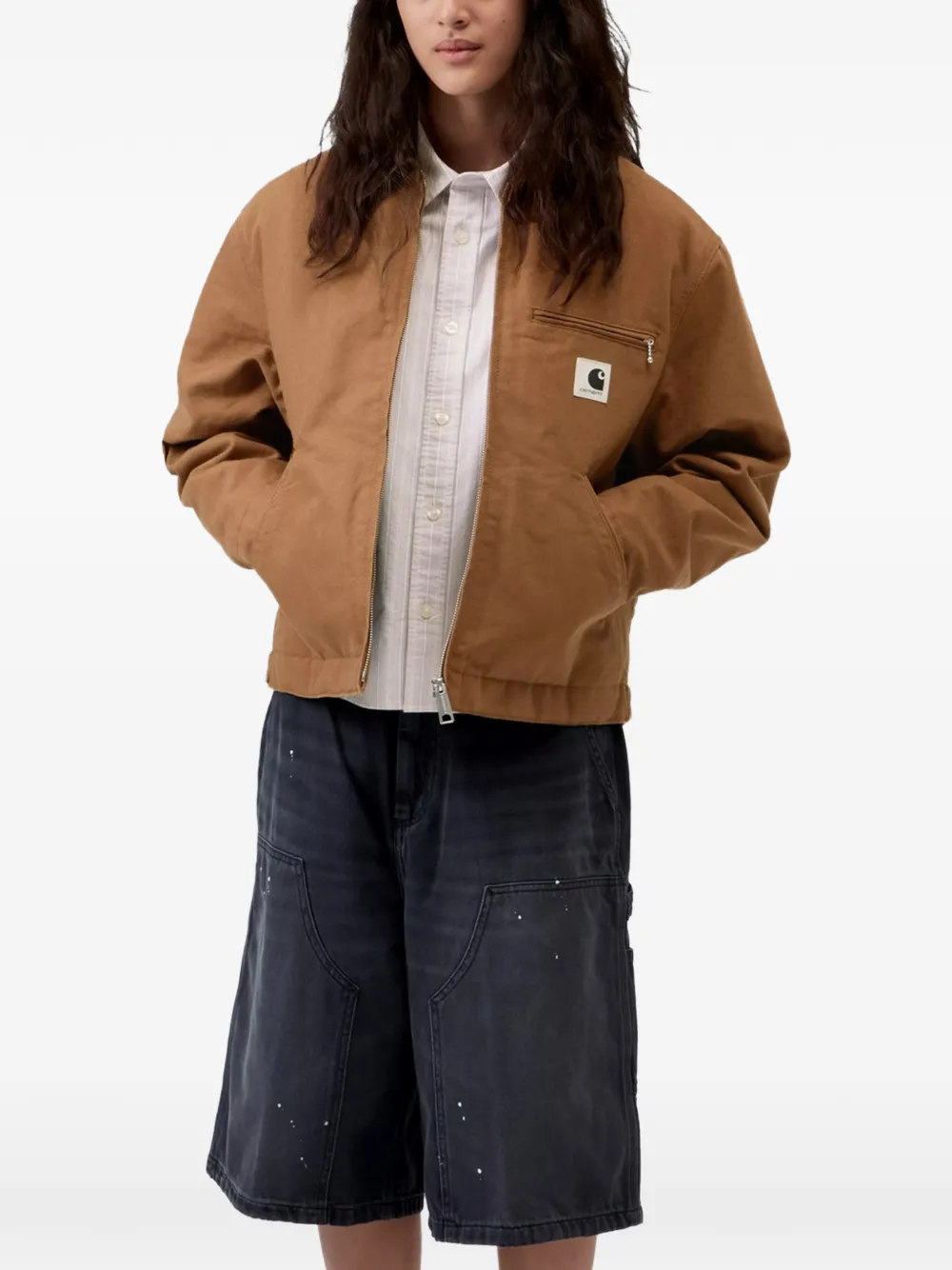Carhartt WIP Detroit oversized jack Bruin