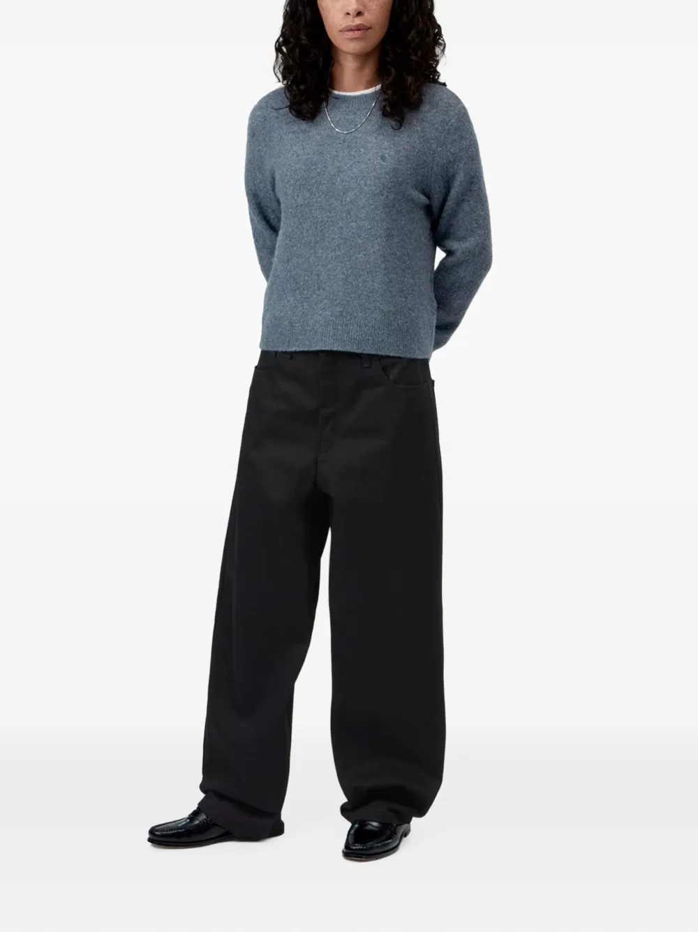 Carhartt WIP Curtis trui Blauw