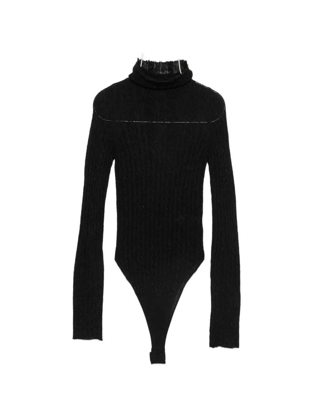Haikure Margie cable-knit bodysuit - Schwarz