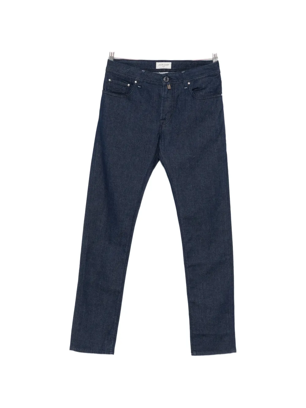 Jacob Cohën Bard zip-up slim-fit jeans - Blu