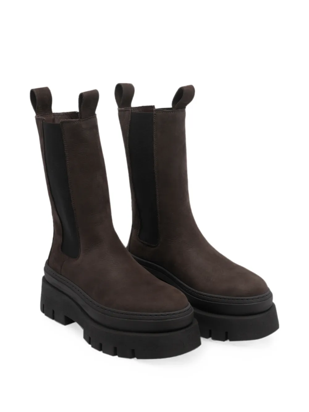 Copenhagen Studios suede chunky-sole chelsea boots Bruin