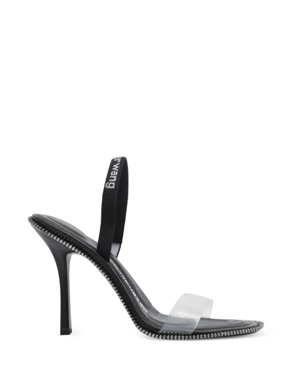 Alexander Wang Nova Stud-embellished Sandals in White