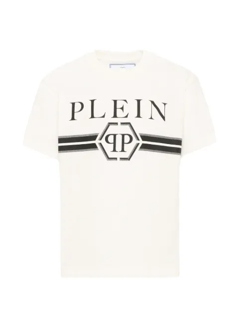 Philipp Plein Junior logo-print cotton T-shirt