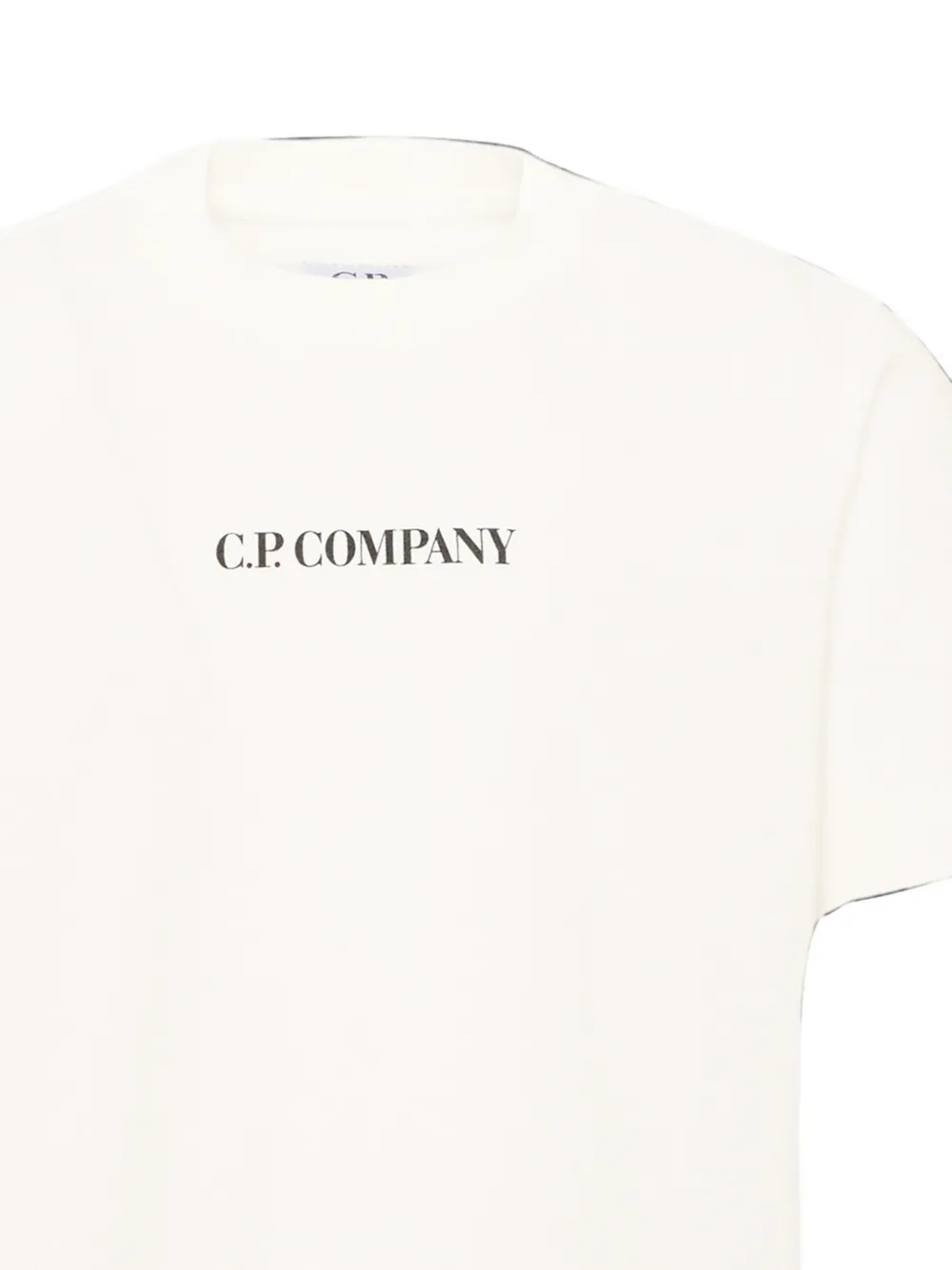 C.P. Company Kids T-shirt met logoprint Wit