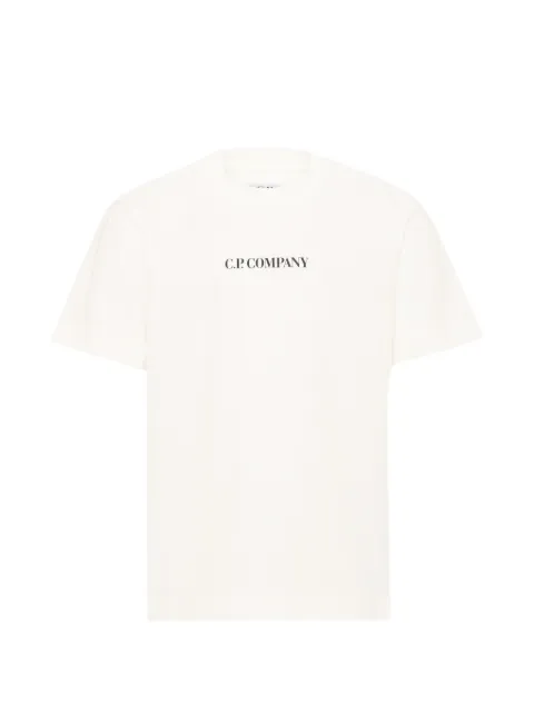 C.P. Company Kids playera con logo estampado