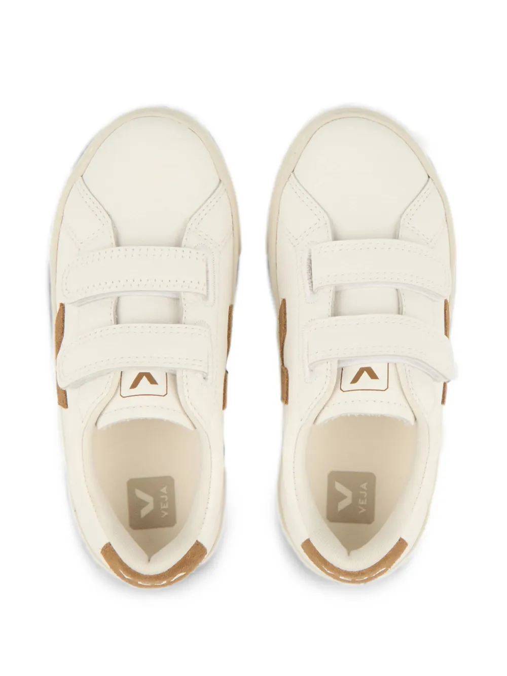 VEJA Kids Esplar touch-strap sneakers Wit