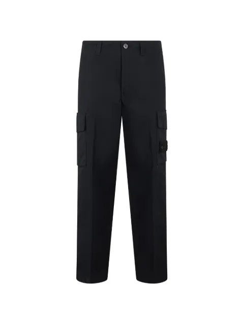 Stone Island 3100021 all-weather cotton canvas_S.I. Ghost cargo trousers