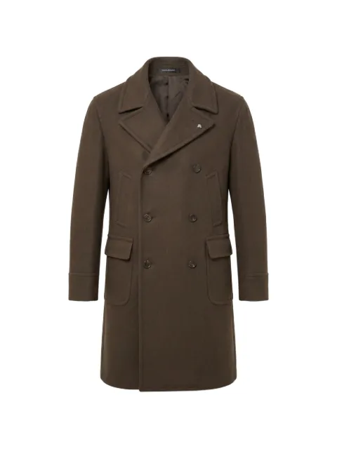 Tagliatore double-breasted wool coat