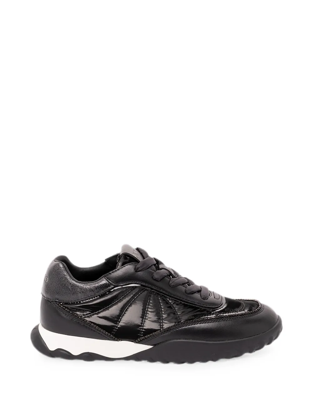 PINKO Gea 01 quilted panelled sneakers - Schwarz