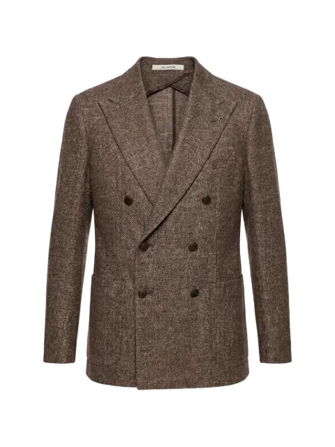 Tagliatore double-breasted wool blazer