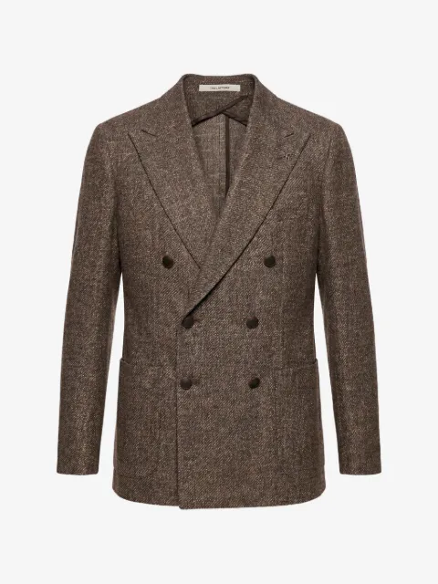 Tagliatore blazer de lana con doble botonadura
